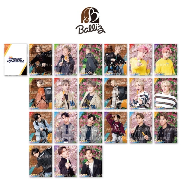 TRIBE KINGDOM ビジュアルカード/BALLISTIK BOYZ/全21種