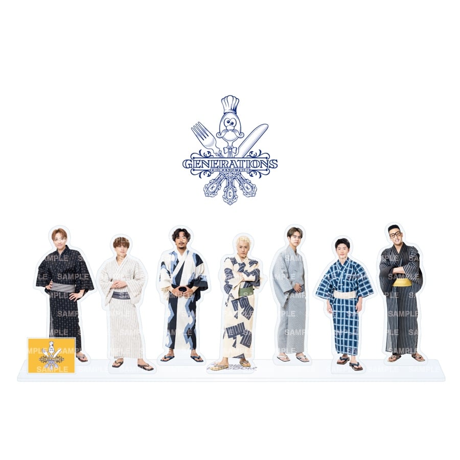 TRIBE KINGDOM 浴衣ver. アクリルスタンド/GENERATIONS 詳細画像 GENERATIONS 1