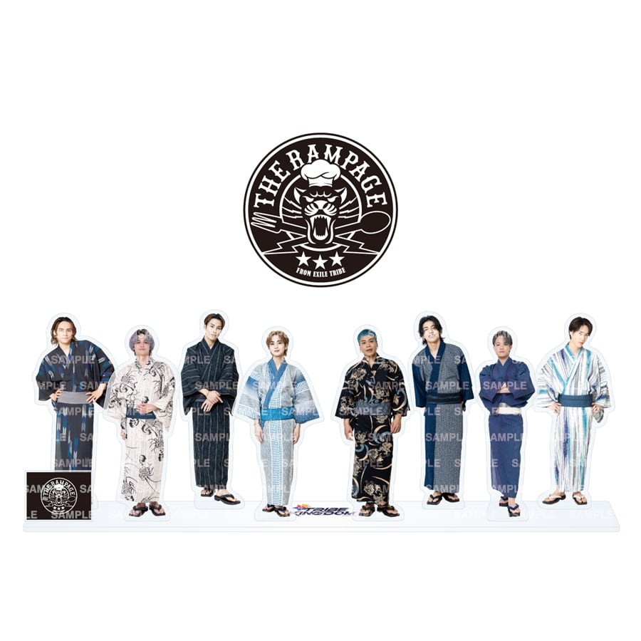 TRIBE KINGDOM 浴衣ver. アクリルスタンド/THE RAMPAGE/BLACK 詳細画像 BLACK 1