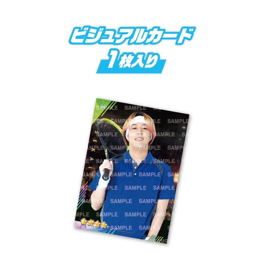 TRIBE KINGDOM スポーツ&アパレルver.ビジュアルカード/FANTASTICS/全16種 詳細画像 カラー共通 3