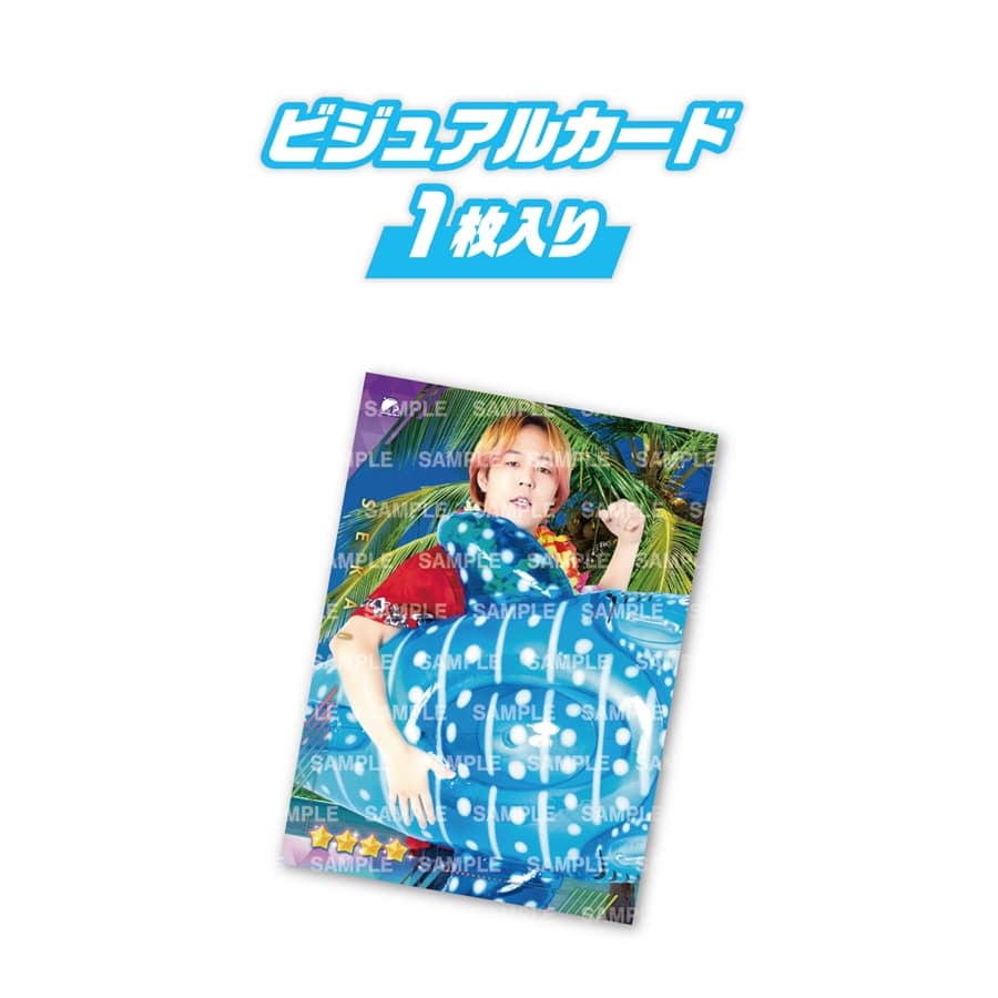 TRIBE KINGDOM  アロハver. ビジュアルカード/FANTASTICS/全16種 詳細画像 カラー共通 3