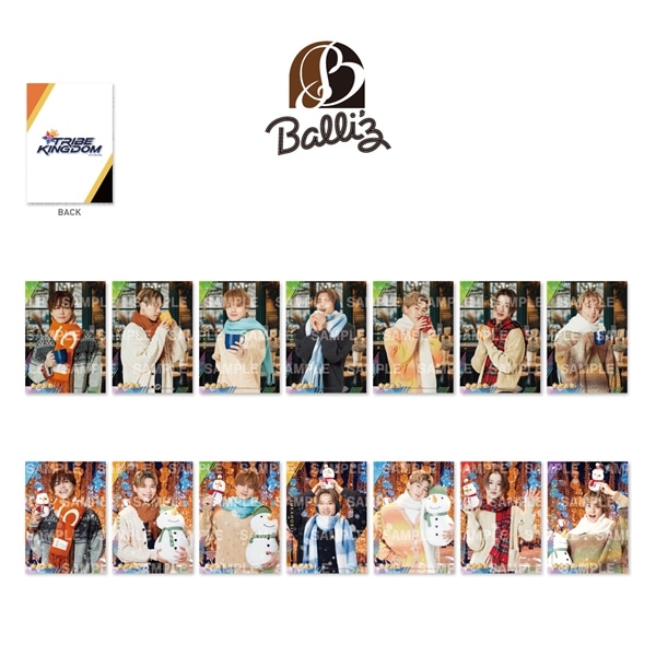 TRIBE KINGDOM 2024冬服ver. ビジュアルカード/BALLISTIK BOYZ/全14種