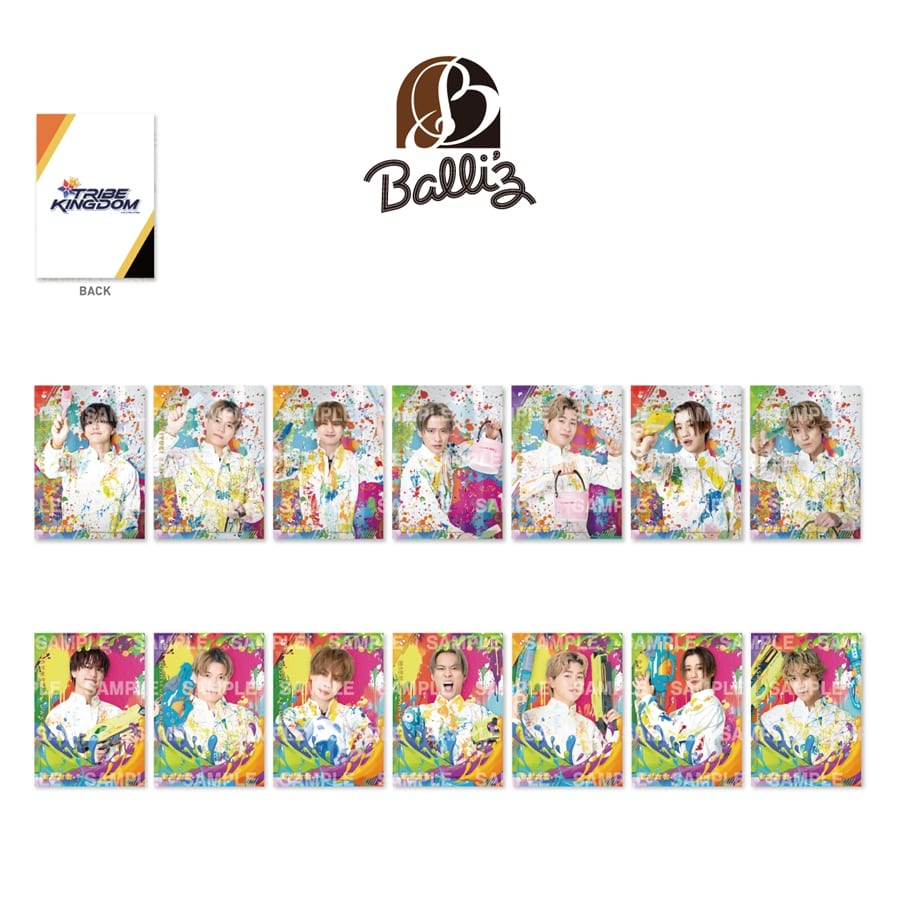 TRIBE KINGDOM つなぎver. ビジュアルカード/BALLISTIK BOYZ/全14種 詳細画像 BALLISTIK BOYZ 1