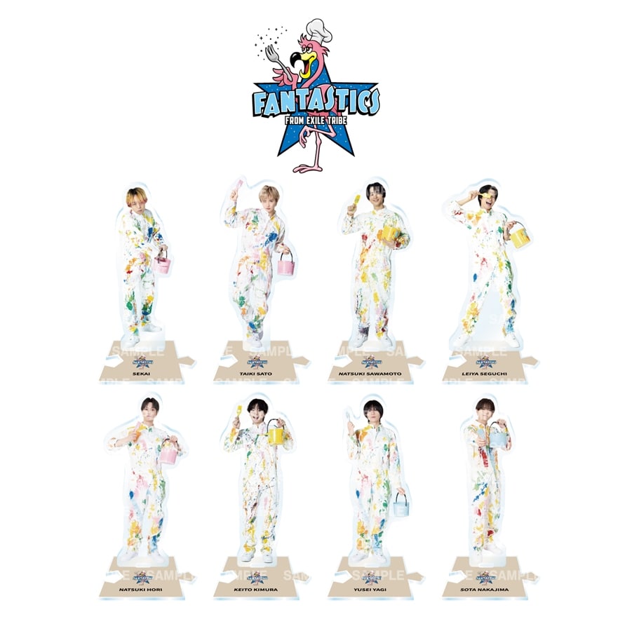 TRIBE KINGDOM つなぎver. アクリルスタンド/FANTASTICS/全8種 詳細画像 FANTASTICS 1