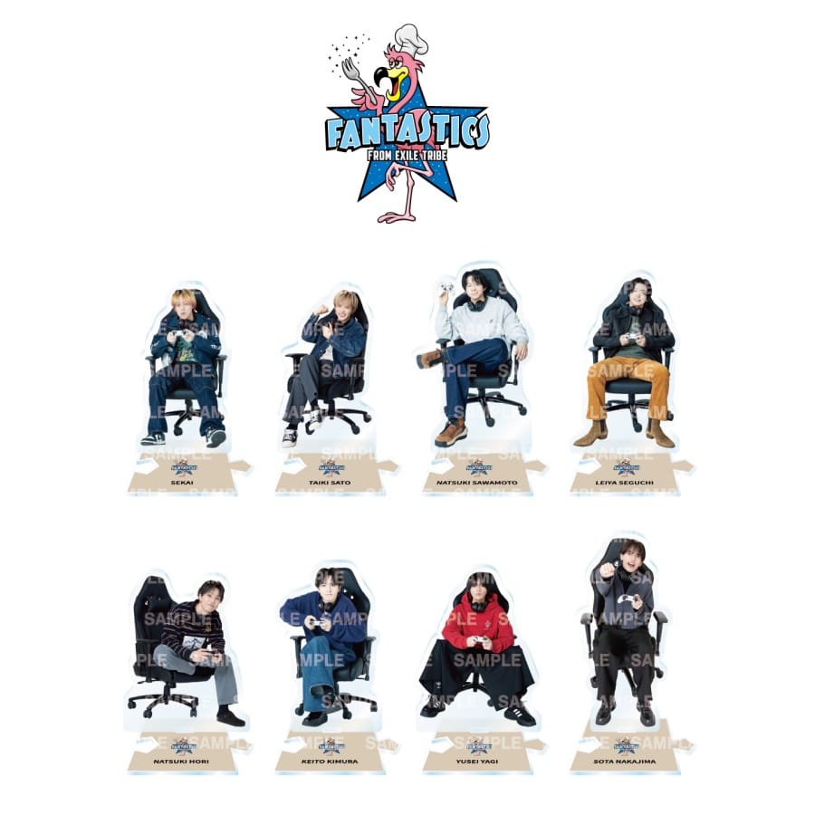 TRIBE KINGDOM 私服ゲーマーver. アクリルスタンド/FANTASTICS/全8種 詳細画像 FANTASTICS 1