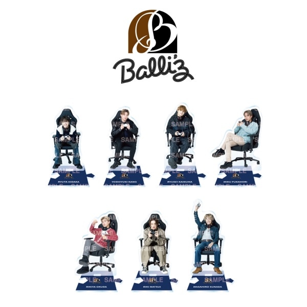 TRIBE KINGDOM 私服ゲーマーver. アクリルスタンド/BALLISTIK BOYZ/全7種