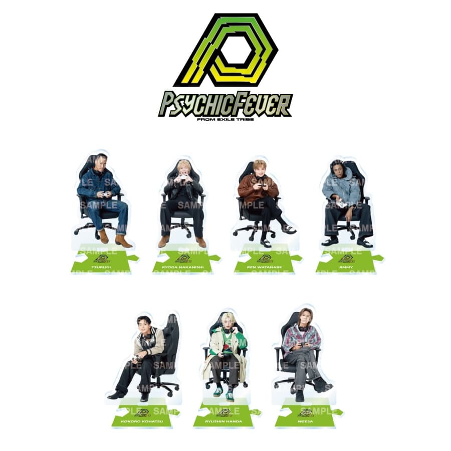 TRIBE KINGDOM 私服ゲーマーver. アクリルスタンド/PSYCHIC FEVER/全7種 詳細画像 PSYCHIC FEVER 1