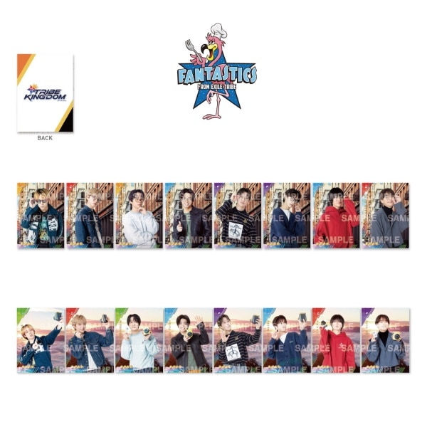 TRIBE KINGDOM 私服＆メガネver. ビジュアルカード/FANTASTICS/全16種