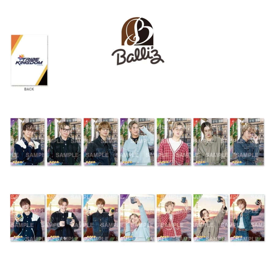 TRIBE KINGDOM 私服＆メガネver. ビジュアルカード/BALLISTIK BOYZ/全14種 詳細画像 BALLISTIK BOYZ 1