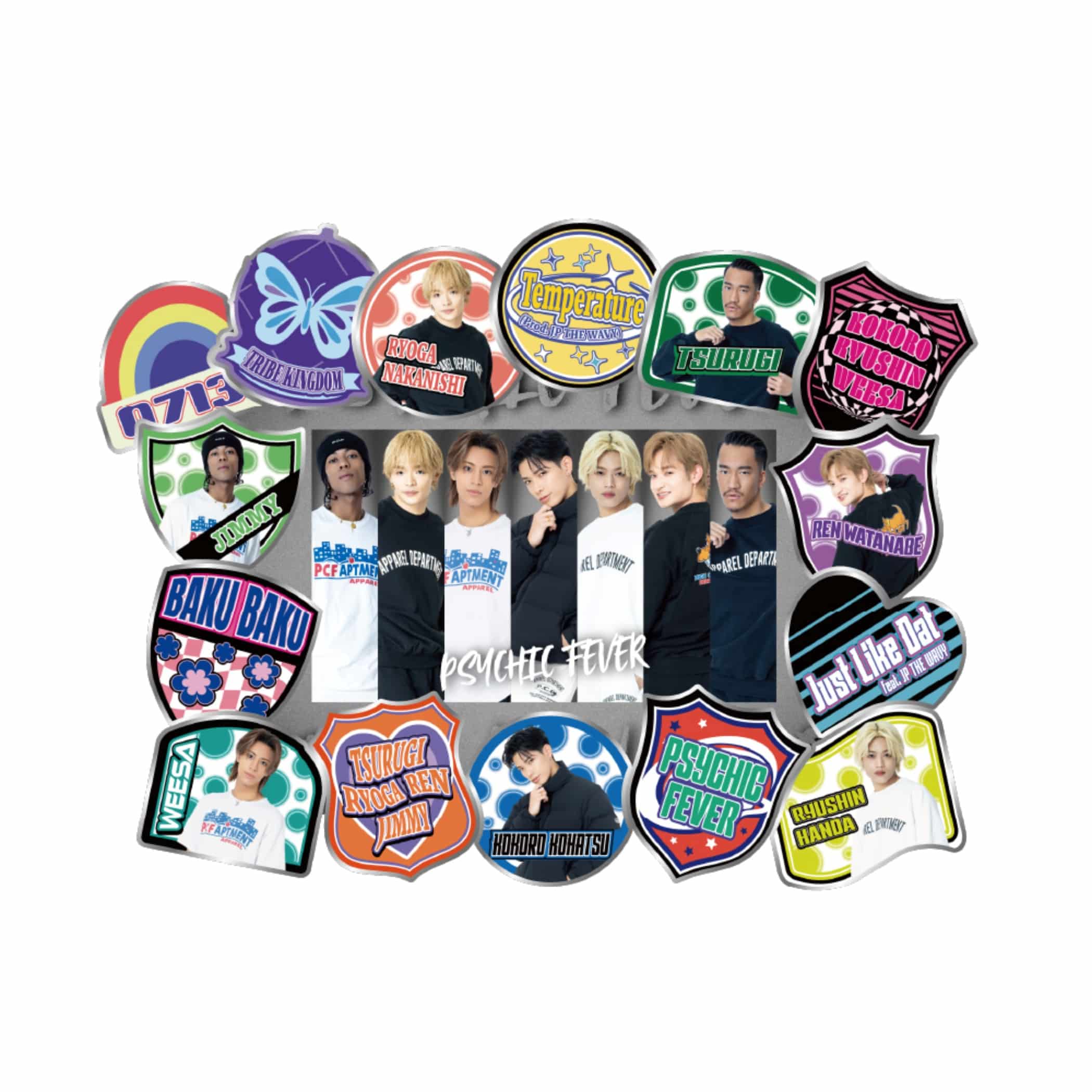 PSYCHICFEVER サイフィ ファンミ フォトカ 特典 セット EXILE TRIBE STATION ONLINE STORE｜TRIBE KINGDOM フォトフレーム