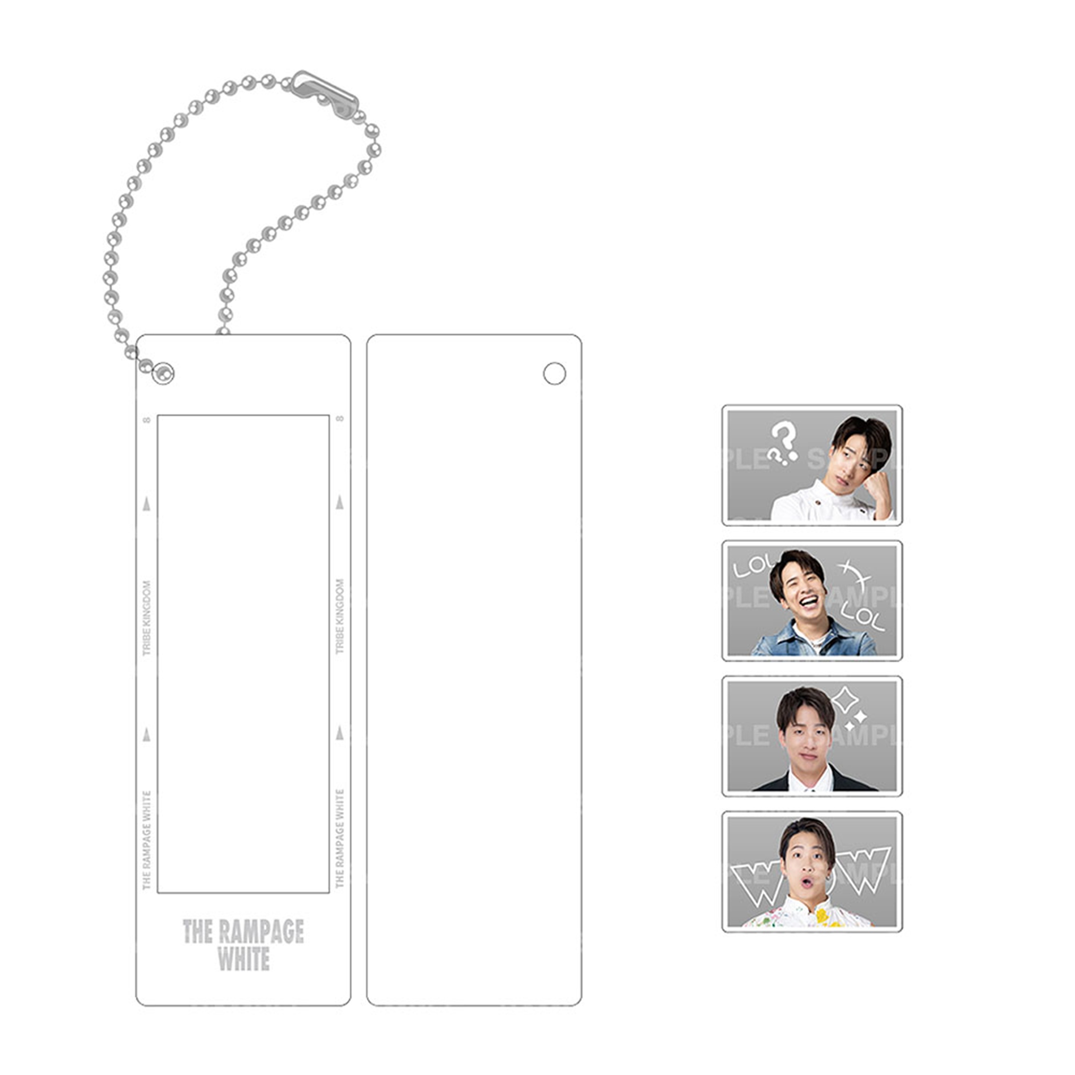 非売品　トラキン　RAMPAGEWHITE *p(R)ojectR®フォトセット EXILE TRIBE STATION ONLINE STORE｜TRIBE KINGDOM フォトグレイ