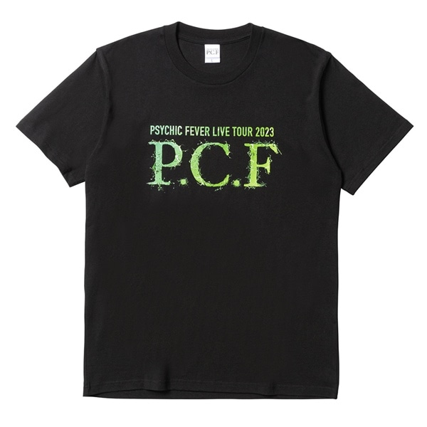 P.C.F ツアーTシャツ/BLACK