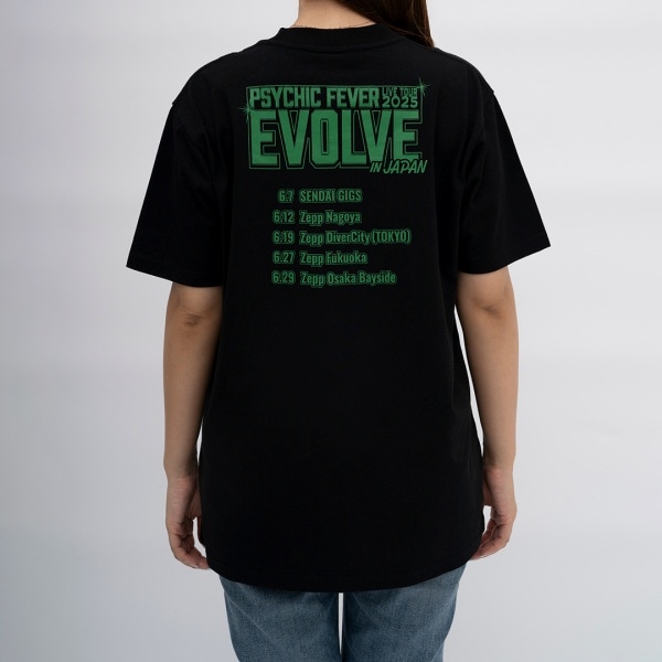 EVOLVE ツアーTシャツ/BLACK 詳細画像