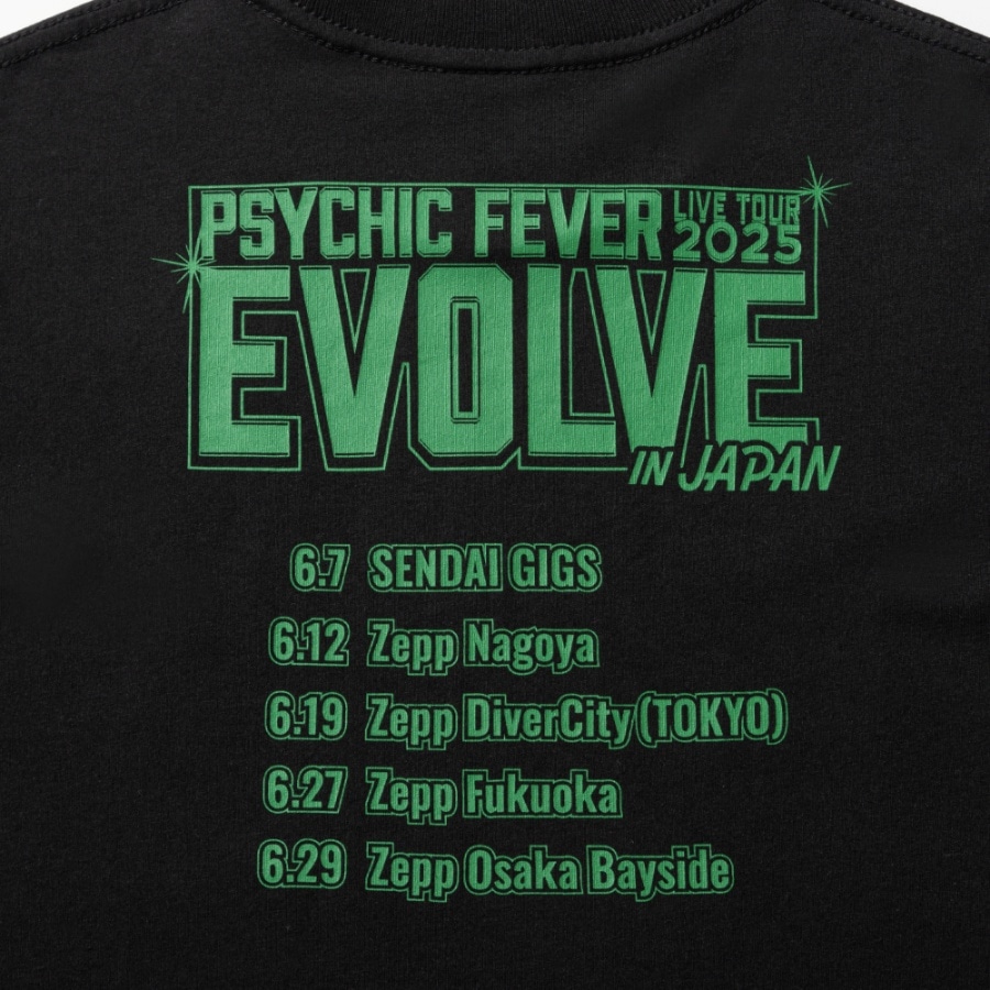 EVOLVE ツアーTシャツ/BLACK 詳細画像 カラー共通 3