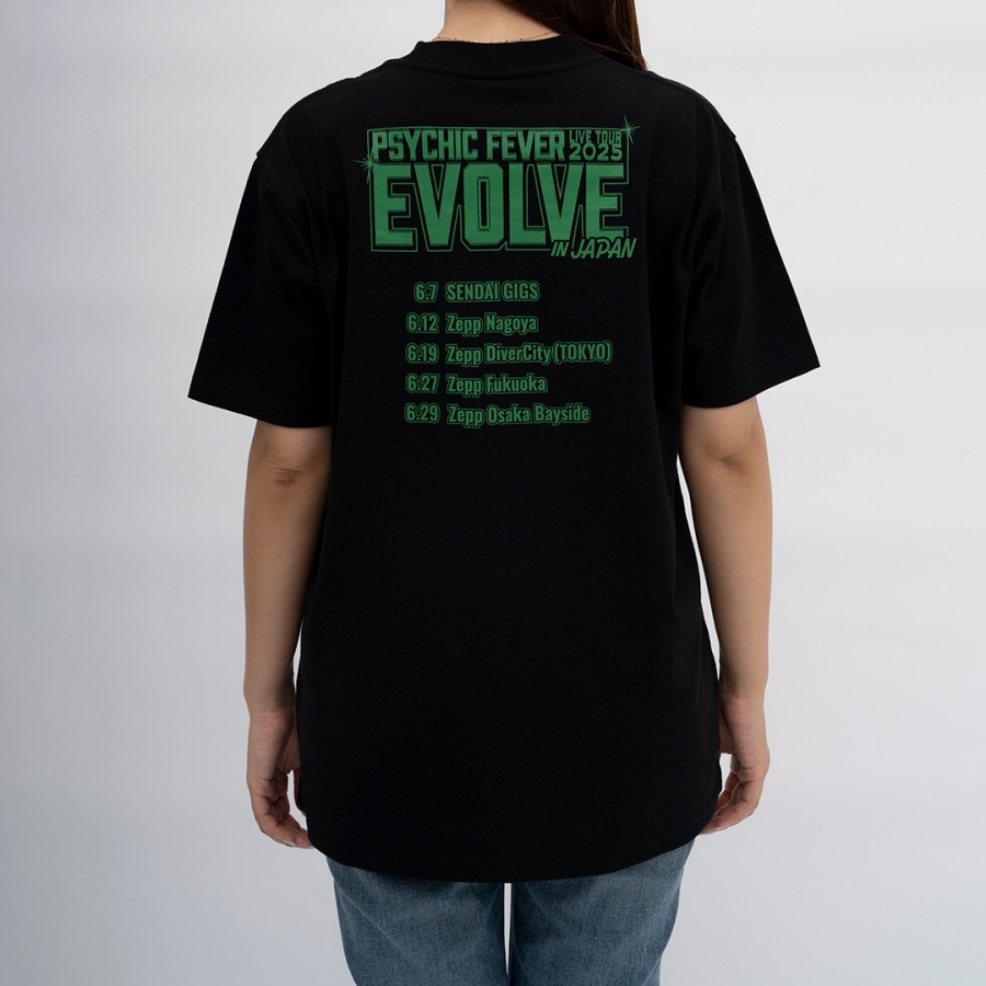 EVOLVE ツアーTシャツ/BLACK 詳細画像 カラー共通 5