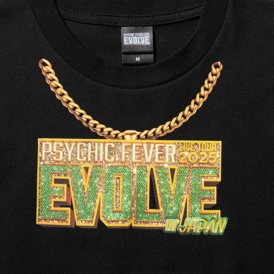 EVOLVE クロップドツアーTシャツ/BLACK 詳細画像 カラー共通 2