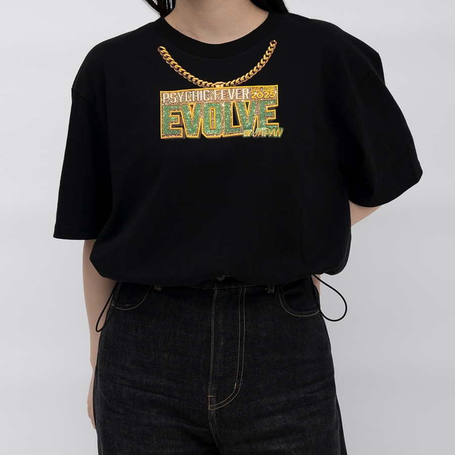 EVOLVE クロップドツアーTシャツ/BLACK 詳細画像 カラー共通 6