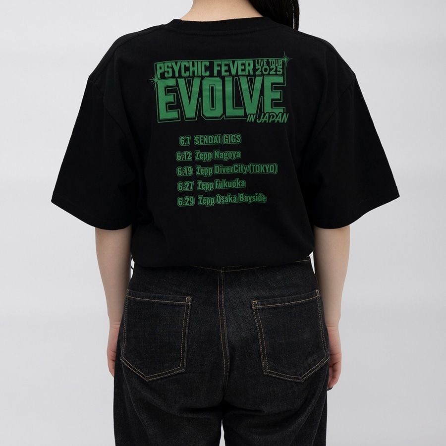EVOLVE クロップドツアーTシャツ/BLACK 詳細画像 カラー共通 7