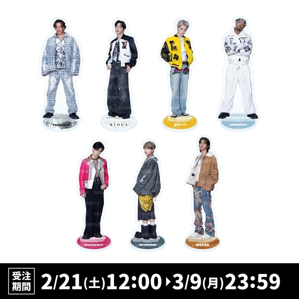 PSYCHIC FEVER 2026 カレンダー BIGアクリルスタンド