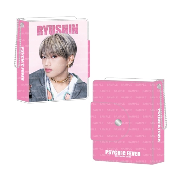 PSYCHIC FEVER 2026 カレンダー ミニフォトカードホルダー&フォトカードセット 詳細画像