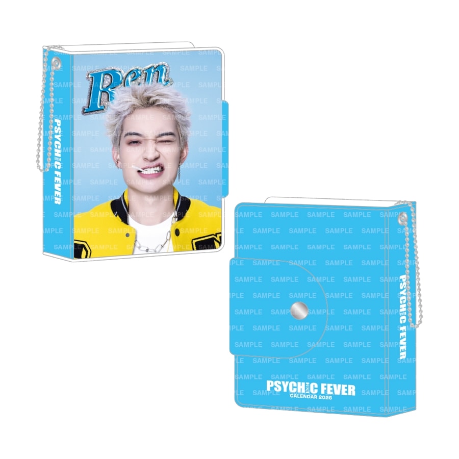 PSYCHIC FEVER 2026 カレンダー ミニフォトカードホルダー&フォトカードセット 詳細画像 渡邉廉 1