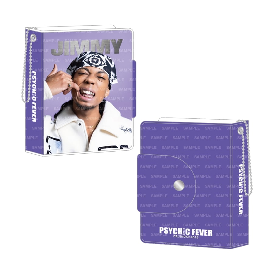 PSYCHIC FEVER 2026 カレンダー ミニフォトカードホルダー&フォトカードセット 詳細画像 JIMMY 1