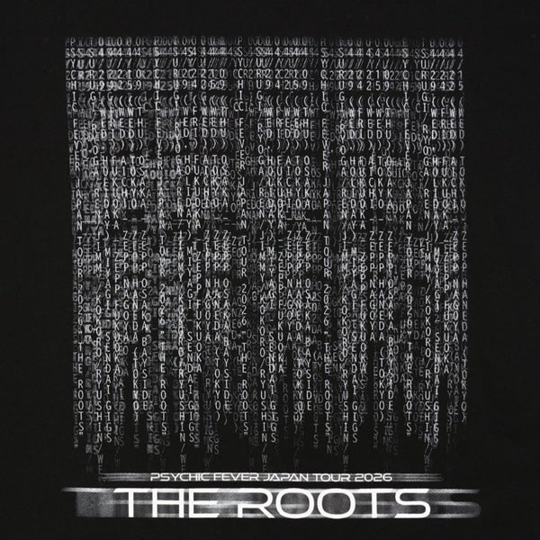 THE ROOTS ツアーTシャツ/BLACK 詳細画像