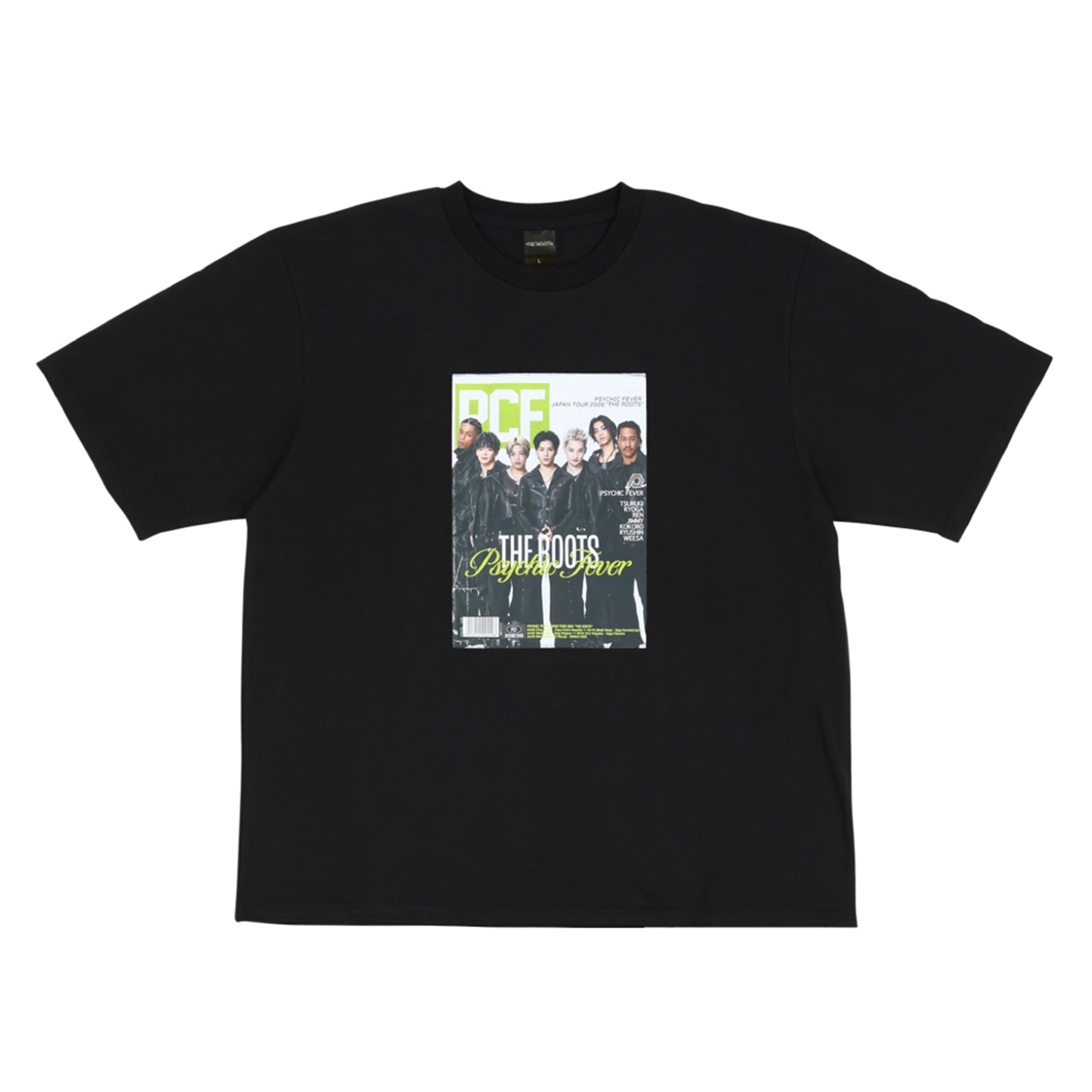 EXILE TRIBE STATION ONLINE STORE｜THE ROOTS フォトTシャツ/BLACK