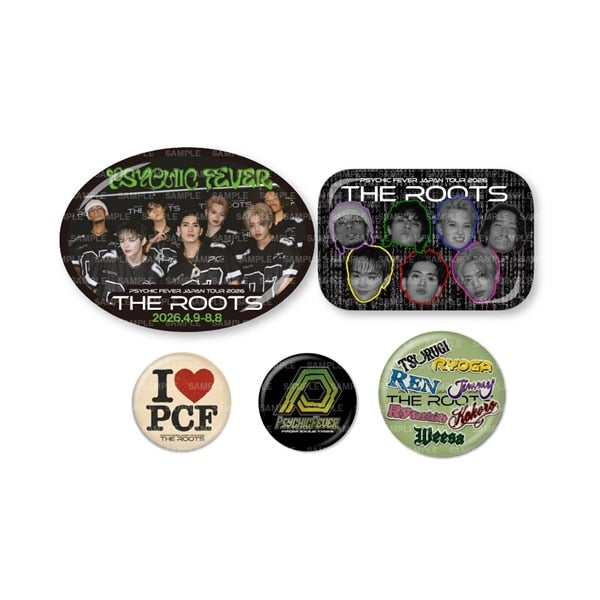 THE ROOTS Special Thanks 缶バッジ入りクリアケース 詳細画像