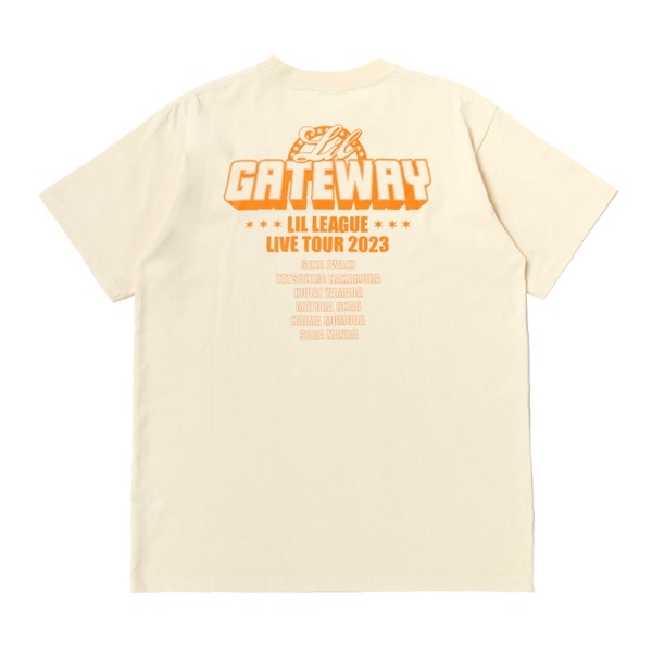 LIL GATEWAY ツアーＴシャツ/IVORY 詳細画像