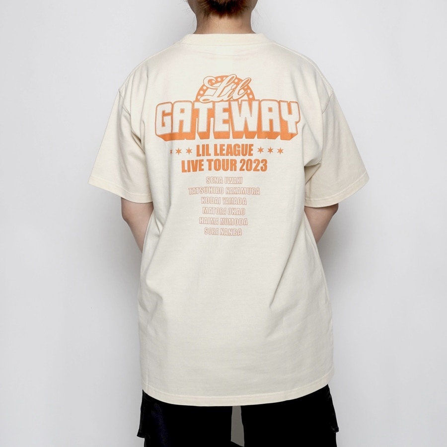 LIL GATEWAY ツアーＴシャツ/IVORY 詳細画像 IVORY 5