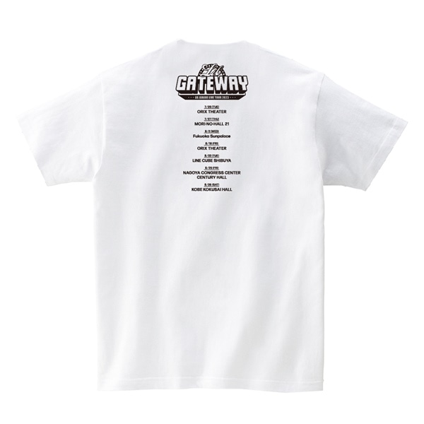 LIL GATEWAY Special Thanks フォトTシャツ/WHITE 詳細画像
