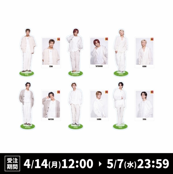 LIL LEAGUE 2025 カレンダー BIGアクリルスタンド&ステッカーセット