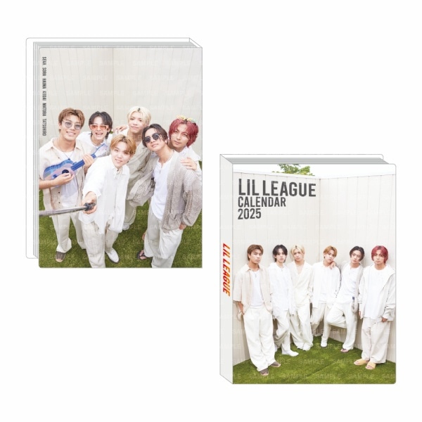 LIL LEAGUE 2025 カレンダー フォトカードホルダー&フォトカード2枚セット 詳細画像