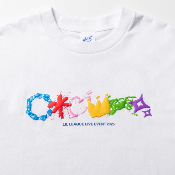 LIL (W)INK Tシャツ/WHITE 詳細画像