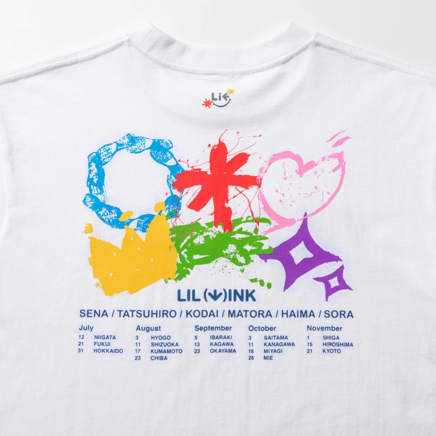 LIL (W)INK Tシャツ/WHITE 詳細画像 カラー共通 3