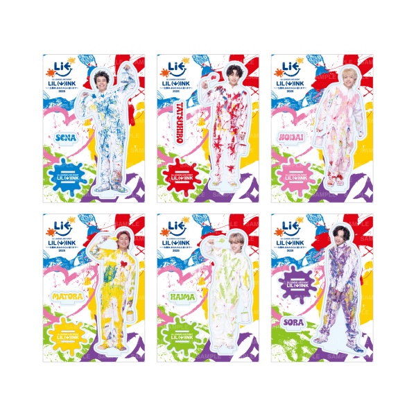 LIL (W)INK アクリルスタンド6種セット 詳細画像