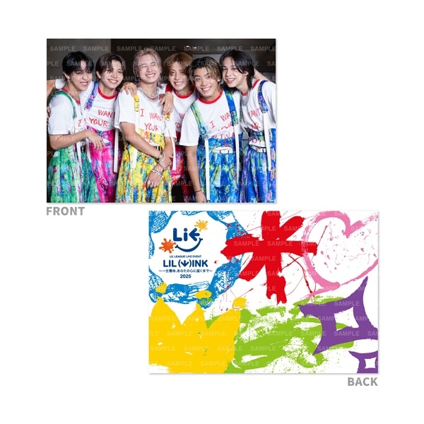 LIL (W)INK Special Thanks Replica Stage T-Shirt/WHITE 詳細画像