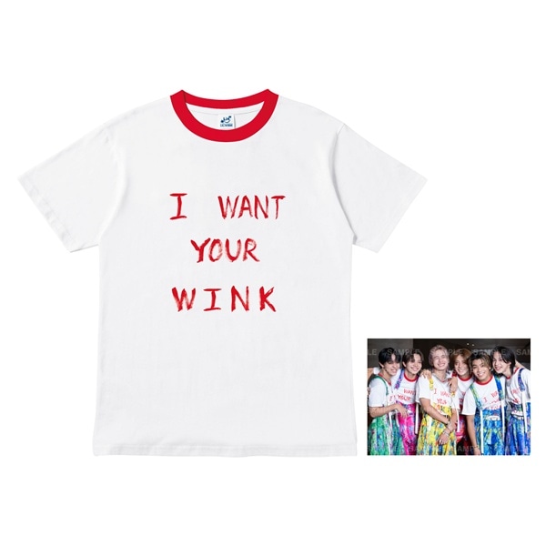 LIL (W)INK Special Thanks Replica Stage T-Shirt/WHITE