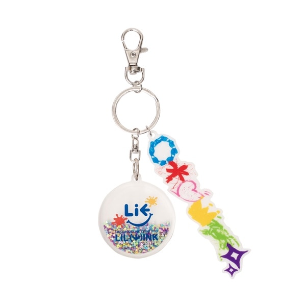 LIL (W)INK Special Thanks オイルラメキーホルダー