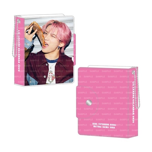 LIL LEAGUE 2026 カレンダー ミニフォトカードホルダー&フォトカードセット 詳細画像