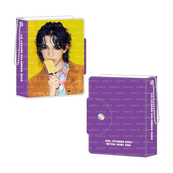 LIL LEAGUE 2026 カレンダー ミニフォトカードホルダー&フォトカードセット 詳細画像