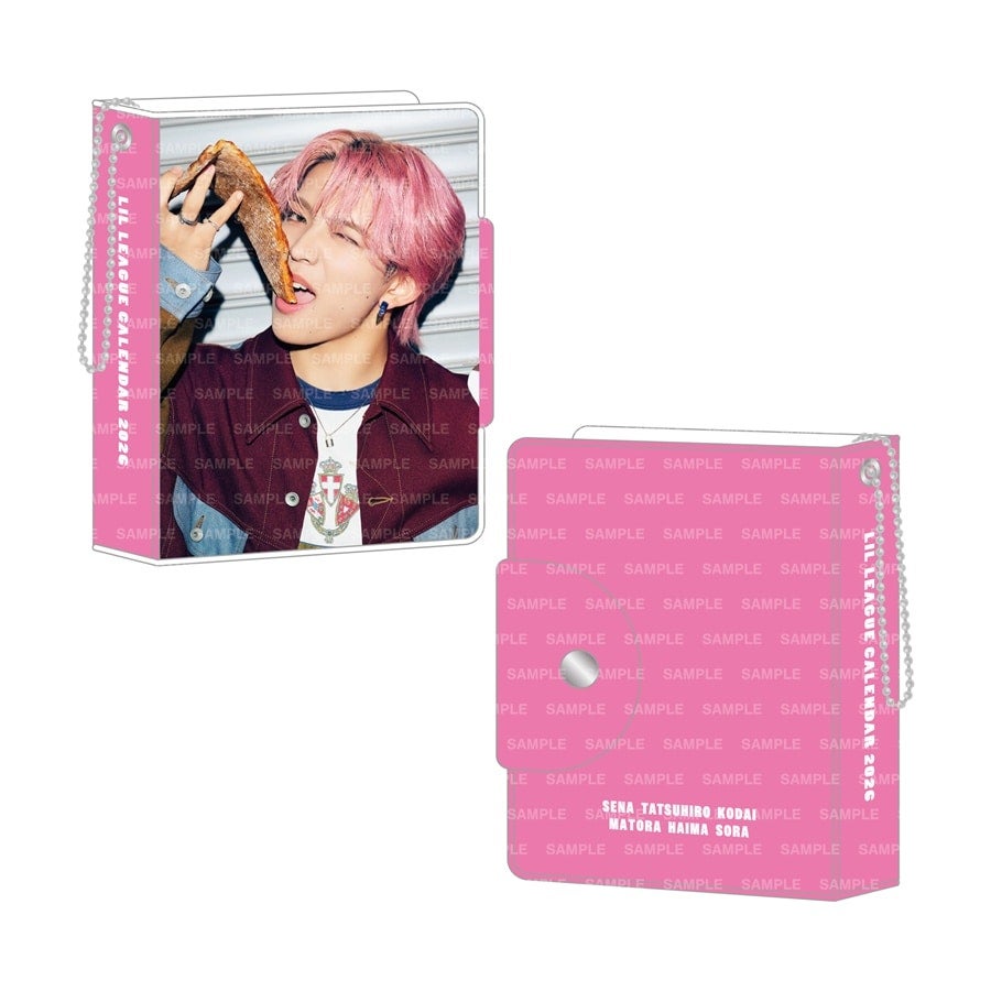 LIL LEAGUE 2026 カレンダー ミニフォトカードホルダー&フォトカードセット 詳細画像 山田晃大 1