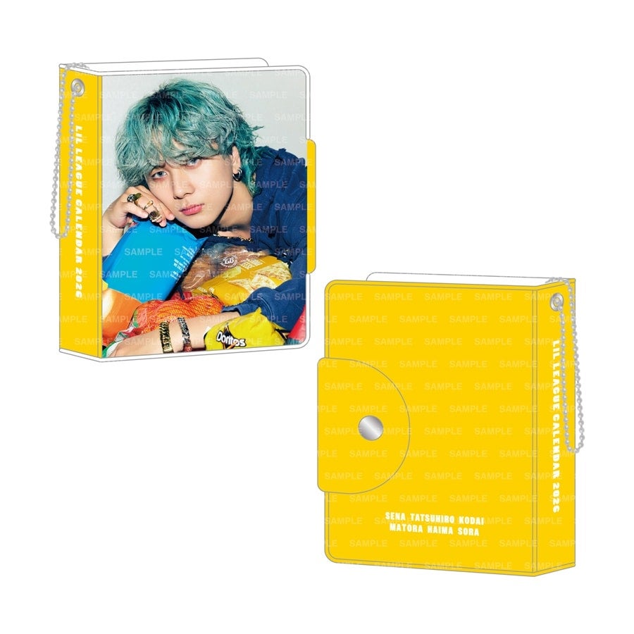 LIL LEAGUE 2026 カレンダー ミニフォトカードホルダー&フォトカードセット 詳細画像 岡尾真虎 1