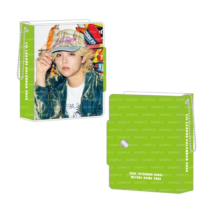 LIL LEAGUE 2026 カレンダー ミニフォトカードホルダー&フォトカードセット 詳細画像 百田隼麻 1