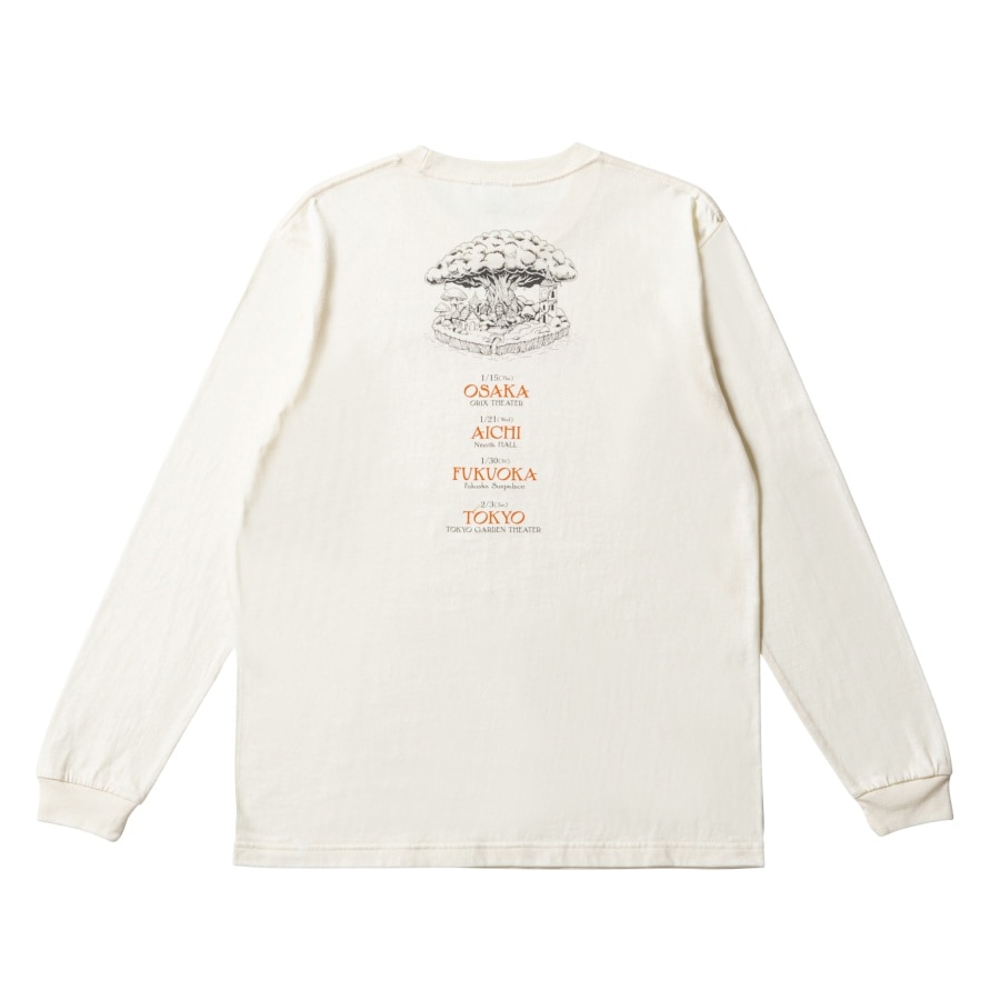 Wonder Island ロングスリーブTシャツ/IVORY 詳細画像 カラー共通 1