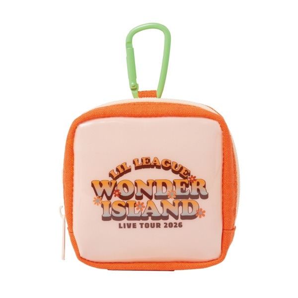 Wonder Island カラビナ付きミニポーチ