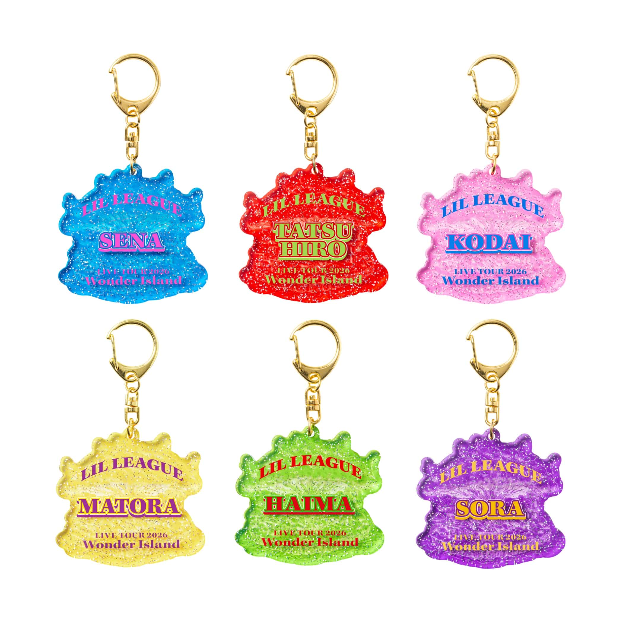 EXILE TRIBE STATION ONLINE STORE｜Wonder Island キーホルダー/全6種