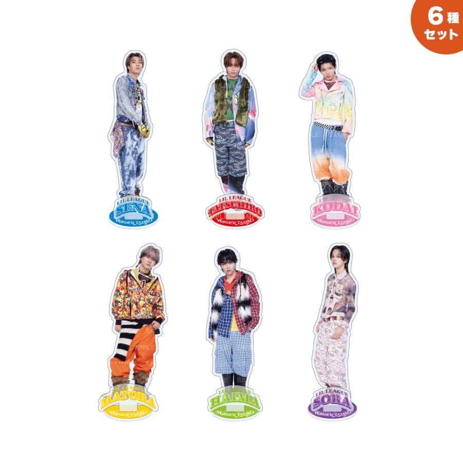 Wonder Island アクリルスタンド6種セット 詳細画像 OTHER 1