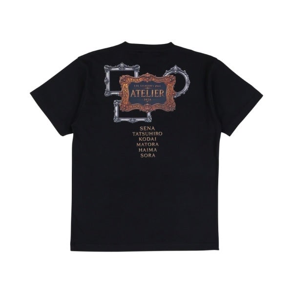 ATELIER Tシャツ/BLACK 詳細画像
